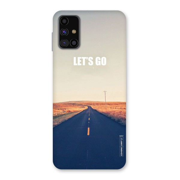 Lets Wander Back Case for Galaxy M31s