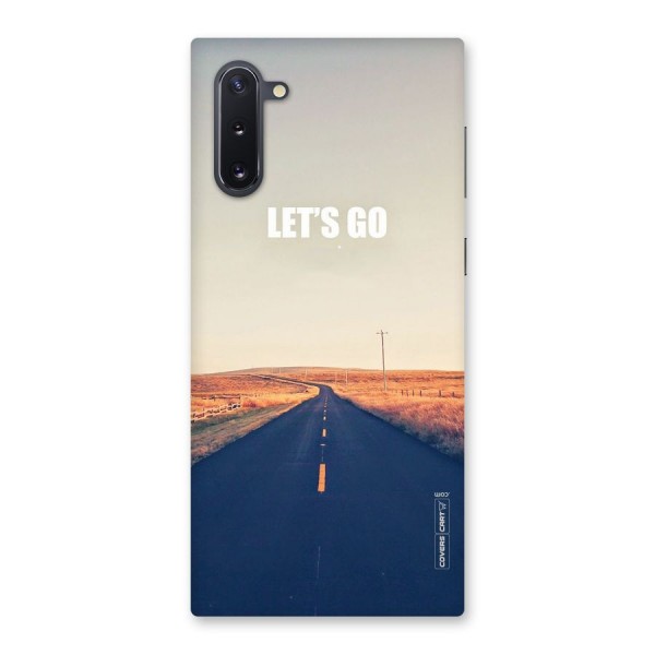 Lets Wander Back Case for Galaxy Note 10