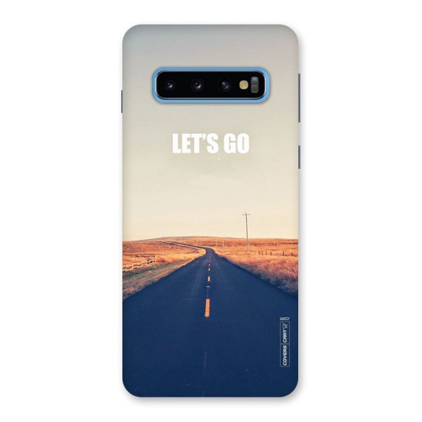 Lets Wander Back Case for Galaxy S10