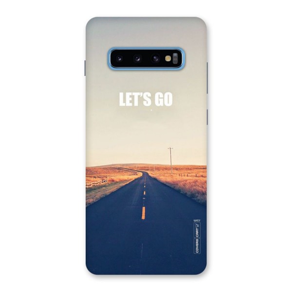 Lets Wander Back Case for Galaxy S10 Plus