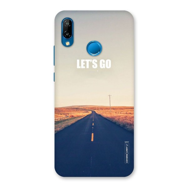 Lets Wander Back Case for Huawei P20 Lite