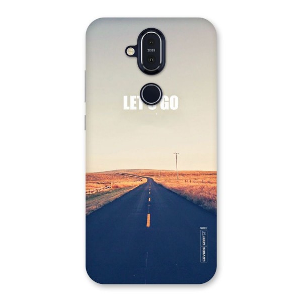 Lets Wander Back Case for Nokia 8.1