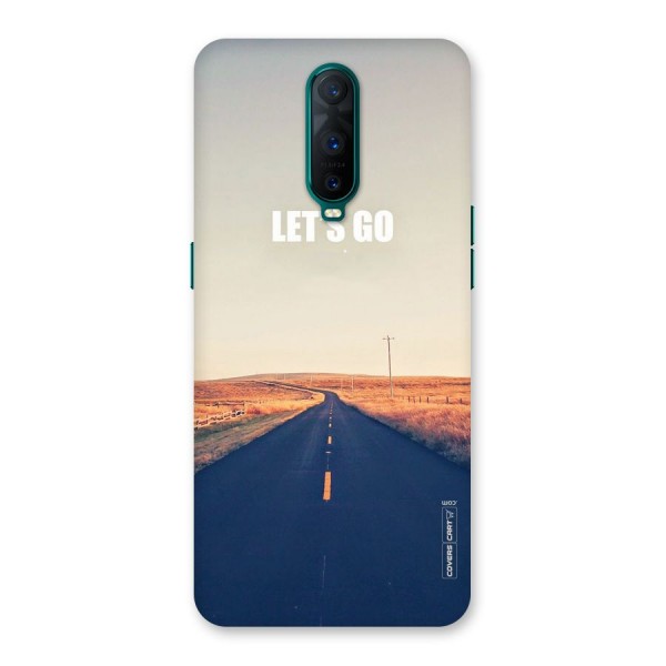 Lets Wander Back Case for Oppo R17 Pro