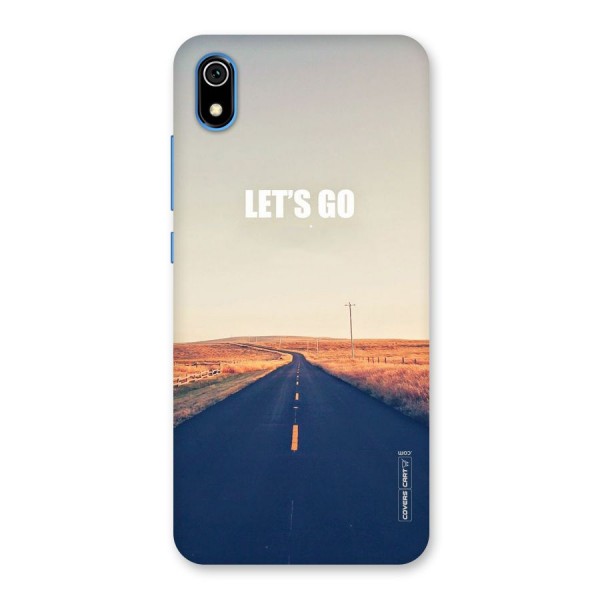 Lets Wander Back Case for Redmi 7A