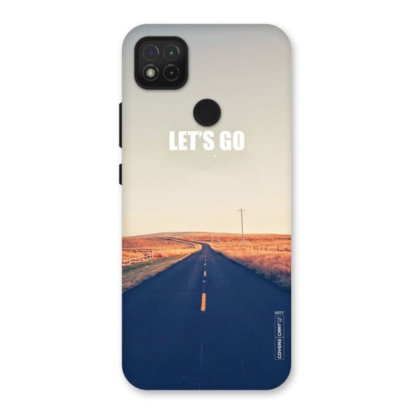 Lets Wander Back Case for Redmi 9C