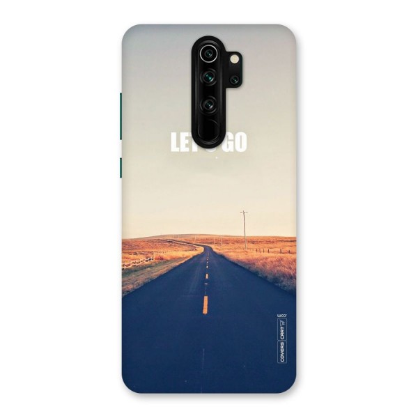 Lets Wander Back Case for Redmi Note 8 Pro