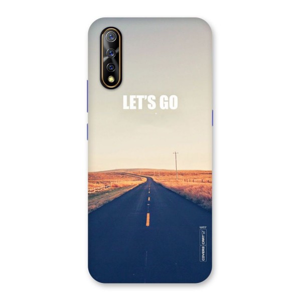 Lets Wander Back Case for Vivo S1