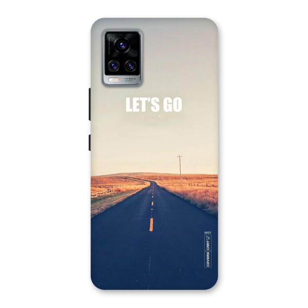 Lets Wander Back Case for Vivo V20 Pro