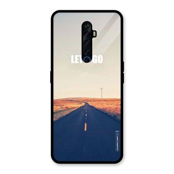 Lets Wander Glass Back Case for Oppo Reno2 Z