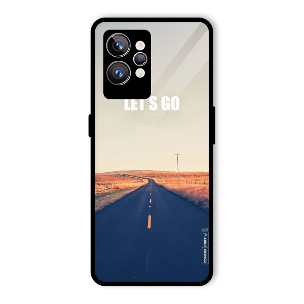 Lets Wander Glass Back Case for Realme GT2 Pro