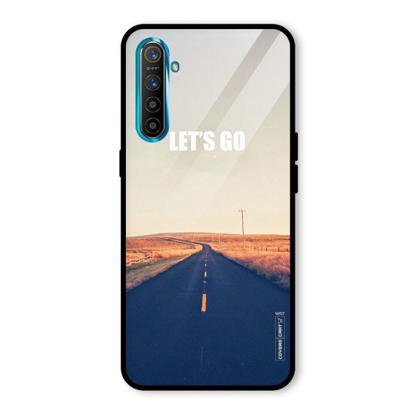 Lets Wander Glass Back Case for Realme XT