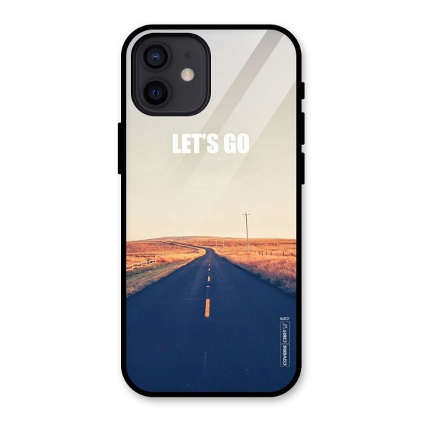 Lets Wander Glass Back Case for iPhone 12