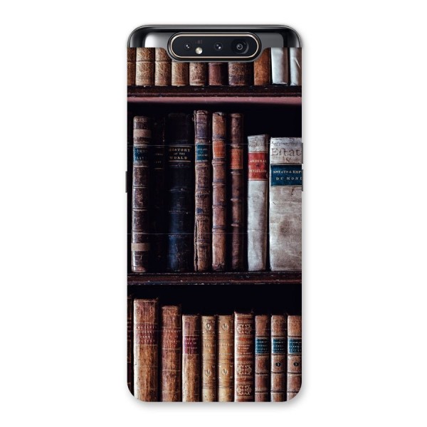 Library Love Back Case for Galaxy A80