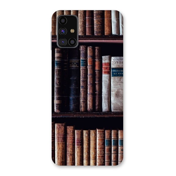 Library Love Back Case for Galaxy M31s