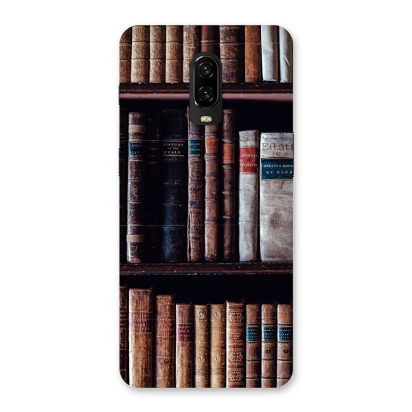 Library Love Back Case for OnePlus 6T