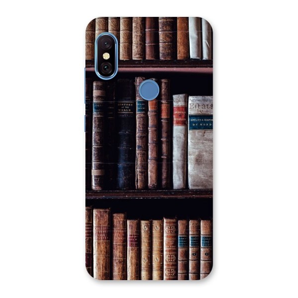 Library Love Back Case for Redmi Note 6 Pro