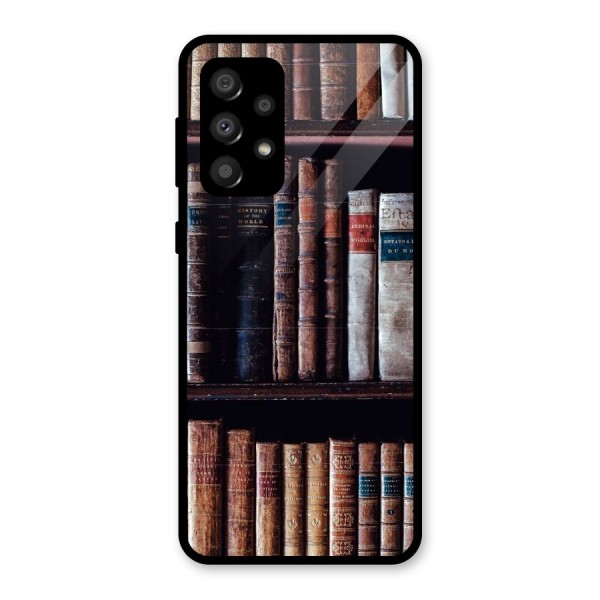 Library Love Glass Back Case for Galaxy A32