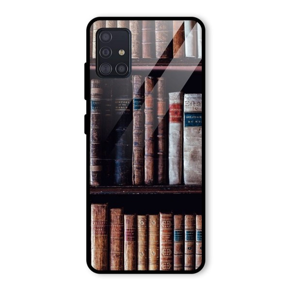 Library Love Glass Back Case for Galaxy A51