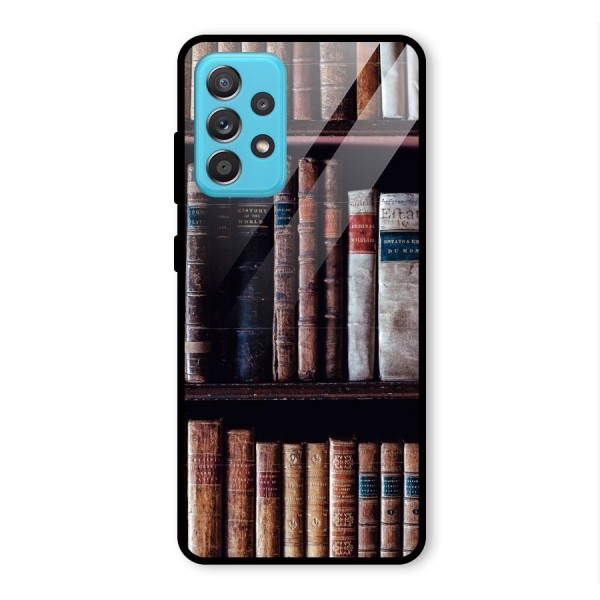 Library Love Glass Back Case for Galaxy A52s 5G