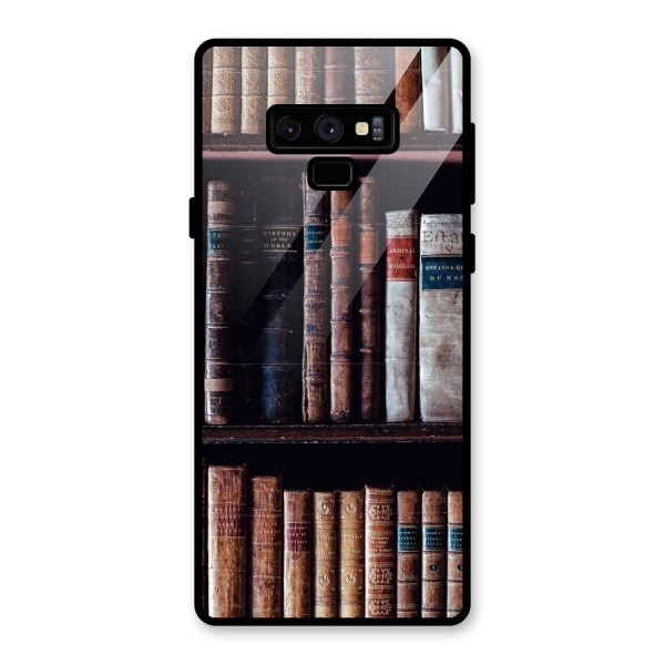 Library Love Glass Back Case for Galaxy Note 9