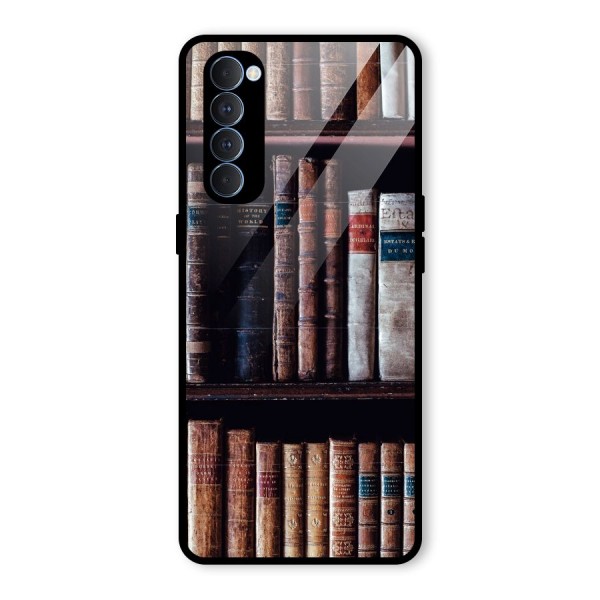 Library Love Glass Back Case for Oppo Reno4 Pro