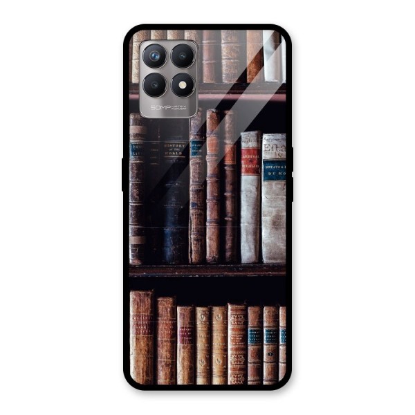 Library Love Glass Back Case for Realme 8i