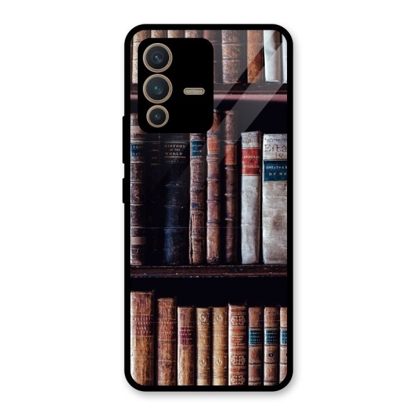 Library Love Glass Back Case for Vivo V23 5G