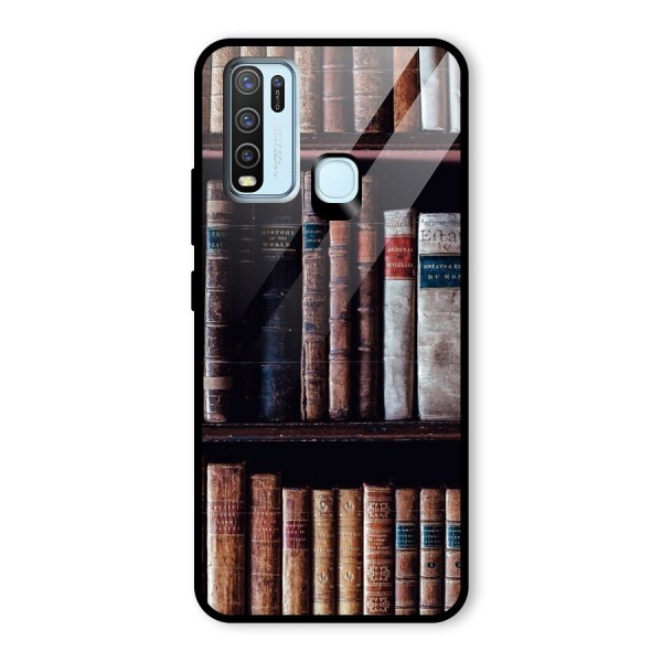 Library Love Glass Back Case for Vivo Y30