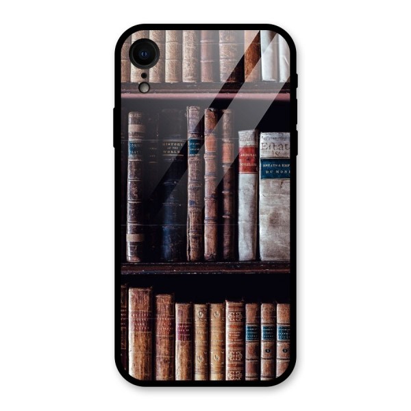 Library Love Glass Back Case for XR