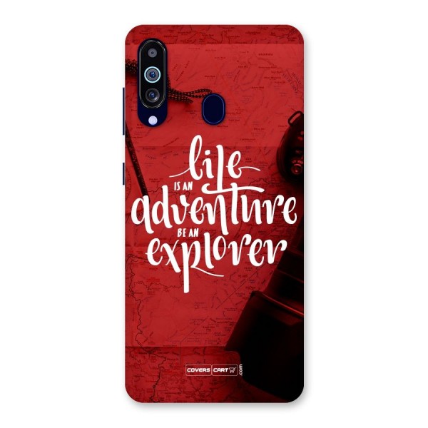 Life Adventure Explorer Back Case for Galaxy A60