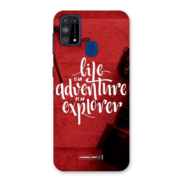 Life Adventure Explorer Back Case for Galaxy F41