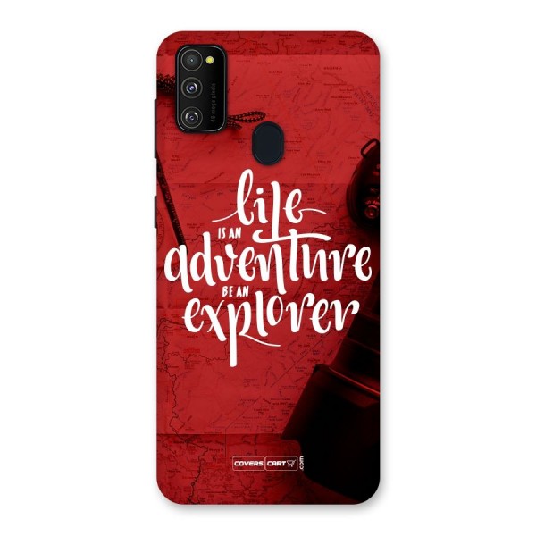 Life Adventure Explorer Back Case for Galaxy M21