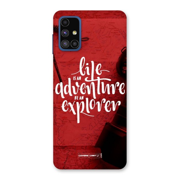 Life Adventure Explorer Back Case for Galaxy M51