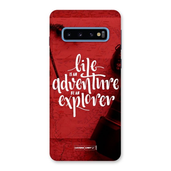 Life Adventure Explorer Back Case for Galaxy S10