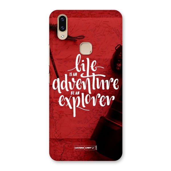 Life Adventure Explorer Back Case for Vivo V9