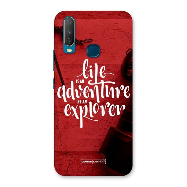 Life Adventure Explorer Back Case for Vivo Y15