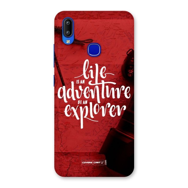 Life Adventure Explorer Back Case for Vivo Y91