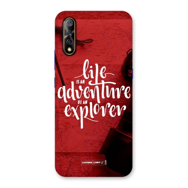 Life Adventure Explorer Back Case for Vivo Z1x