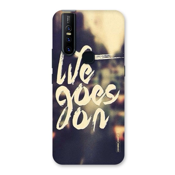 Life Goes On Back Case for Vivo V15