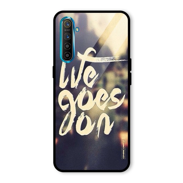 Life Goes On Glass Back Case for Realme XT