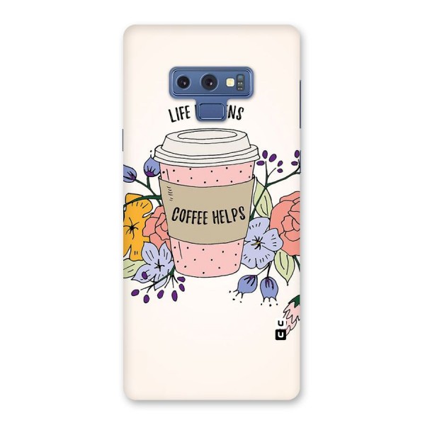 Life Happens Back Case for Galaxy Note 9