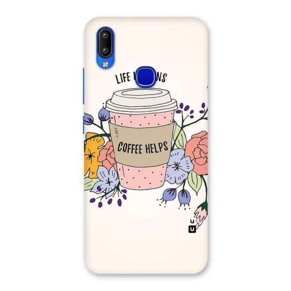 Life Happens Back Case for Vivo Y91