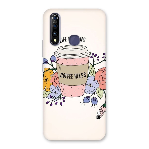 Life Happens Back Case for Vivo Z1 Pro