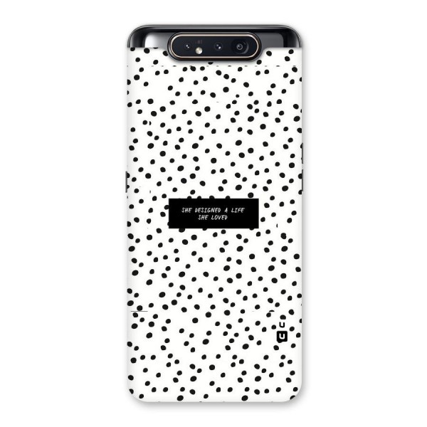 Life Loved Back Case for Galaxy A80