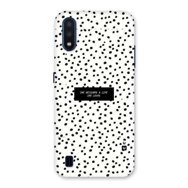 Life Loved Back Case for Galaxy M01