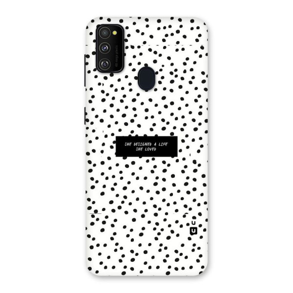 Life Loved Back Case for Galaxy M21