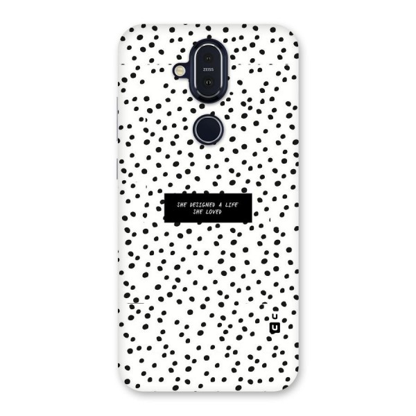 Life Loved Back Case for Nokia 8.1