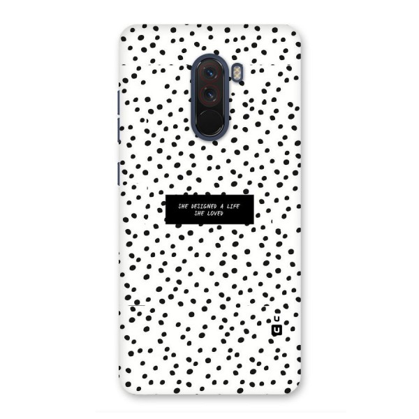 Life Loved Back Case for Poco F1