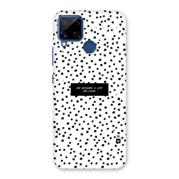 Life Loved Back Case for Realme C12