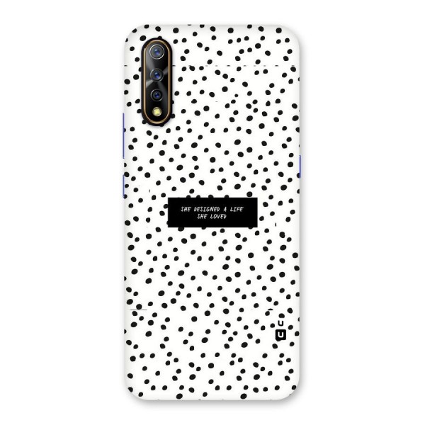 Life Loved Back Case for Vivo S1